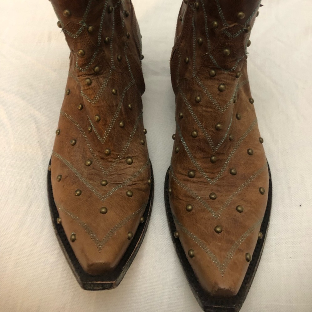 Old Gringo low zip cowboy boots ✨